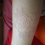 фото Белые тату от 19.02.2018 №050 - White Tattoo - tattoo-photo.ru