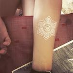 фото Белые тату от 19.02.2018 №080 - White Tattoo - tattoo-photo.ru