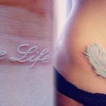 фото Белые тату от 19.02.2018 №098 - White Tattoo - tattoo-photo.ru