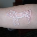 фото Белые тату от 19.02.2018 №149 - White Tattoo - tattoo-photo.ru