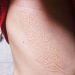 фото Белые тату от 19.02.2018 №150 - White Tattoo - tattoo-photo.ru