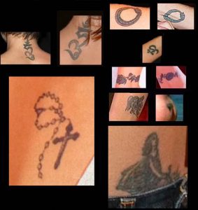 фото Тату Алиссы Милано от 10.03.2018 №014 - Tattoo by Alyssa Milano - tattoo-photo.ru