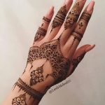 фото мехенди на руке от 10.03.2018 №003 - mehendi on hand - tattoo-photo.ru