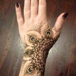 фото мехенди на руке от 10.03.2018 №016 - mehendi on hand - tattoo-photo.ru