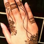 фото мехенди на руке от 10.03.2018 №049 - mehendi on hand - tattoo-photo.ru