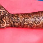 фото мехенди на руке от 10.03.2018 №069 - mehendi on hand - tattoo-photo.ru