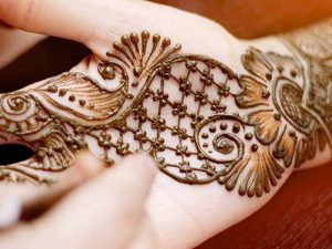 фото мехенди на руке от 10.03.2018 №076 - mehendi on hand - tattoo-photo.ru