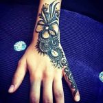 фото мехенди на руке от 10.03.2018 №099 - mehendi on hand - tattoo-photo.ru
