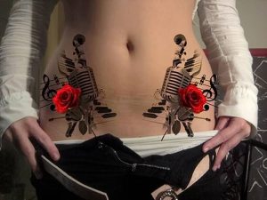 фото музыкальные тату от 08.03.2018 №041 - Musical Tattoos - tattoo-photo.ru