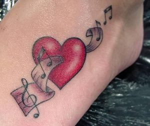 фото музыкальные тату от 08.03.2018 №050 - Musical Tattoos - tattoo-photo.ru