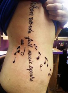 фото музыкальные тату от 08.03.2018 №095 - Musical Tattoos - tattoo-photo.ru