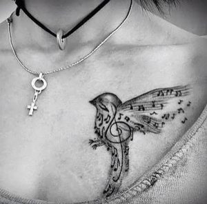 фото музыкальные тату от 08.03.2018 №113 - Musical Tattoos - tattoo-photo.ru