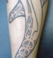фото тату Акула молот от 23.01.2018 №006 — Tattoo Shark Hammer — tattoo-photo.ru