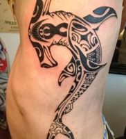 фото тату Акула молот от 23.01.2018 №009 — Tattoo Shark Hammer — tattoo-photo.ru