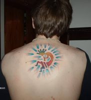 фото тату Кокопелли от 20.02.2018 №126 — Kokopelli tattoo — tattoo-photo.ru