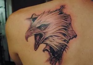 фото тату Орел от 10.03.2018 №048 - tattoo eagle - tattoo-photo.ru