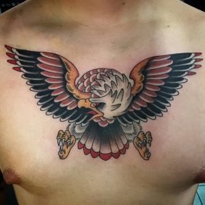 фото тату Орел от 10.03.2018 №063 - tattoo eagle - tattoo-photo.ru