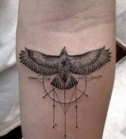 фото тату Орел от 10.03.2018 №110 — tattoo eagle — tattoo-photo.ru