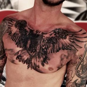 фото тату Орел от 10.03.2018 №119 - tattoo eagle - tattoo-photo.ru