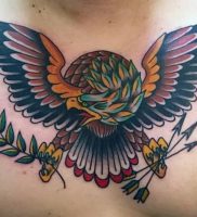 фото тату Орел от 10.03.2018 №121 — tattoo eagle — tattoo-photo.ru