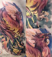 фото тату Орел от 10.03.2018 №122 — tattoo eagle — tattoo-photo.ru
