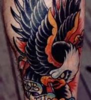 фото тату Орел от 10.03.2018 №127 — tattoo eagle — tattoo-photo.ru
