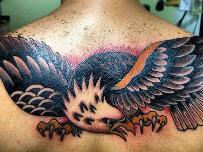 Орел от 10.03.2018 №. тату. tattoo eagle - tattoo-photo.ru. 