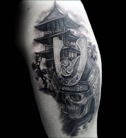 фото тату Самурай от 20.02.2018 №136 — tattoo samurai — tattoo-photo.ru
