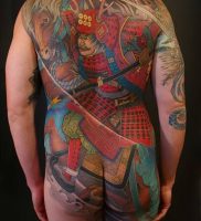 фото тату Самурай от 20.02.2018 №139 — tattoo samurai — tattoo-photo.ru