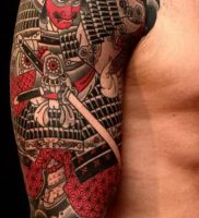 фото тату Самурай от 20.02.2018 №142 — tattoo samurai — tattoo-photo.ru