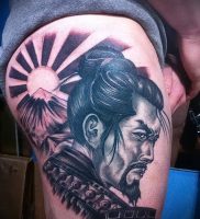фото тату Самурай от 20.02.2018 №156 — tattoo samurai — tattoo-photo.ru
