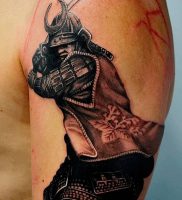 фото тату Самурай от 20.02.2018 №160 — tattoo samurai — tattoo-photo.ru