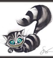 фото тату Чеширский кот от 23.01.2018 №073 — tattoo Cheshire Cat — tattoo-photo.ru