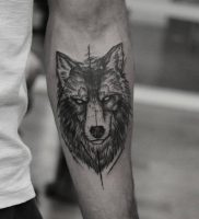 фото тату волк от 12.03.2018 №010 — tattoo wolf — tattoo-photo.ru
