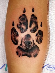 фото тату волк от 12.03.2018 №018 - tattoo wolf - tattoo-photo.ru