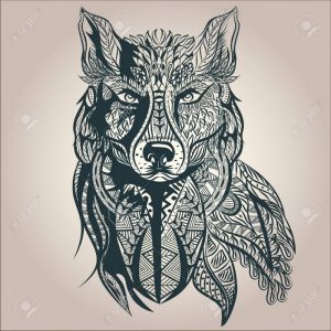 фото тату волк от 12.03.2018 №026 - tattoo wolf - tattoo-photo.ru