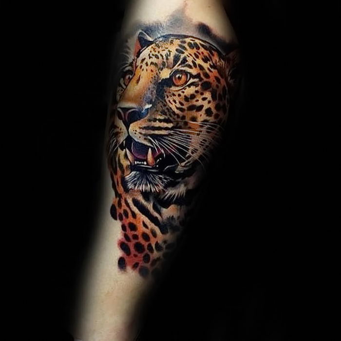 фото тату гепард от 22.01.2018 № 058 - tattoo cheetah - tattoo-photo.ru.