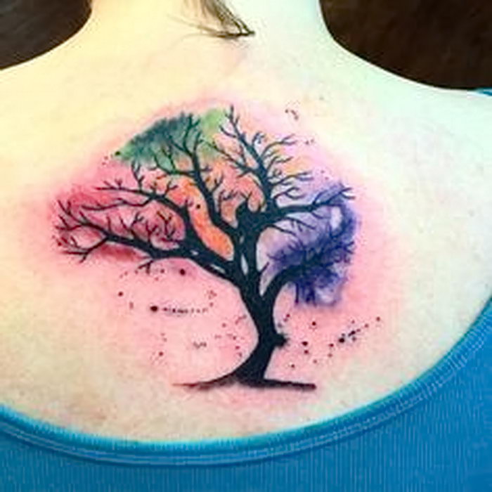 фото тату древо жизни от 09.01.2018 № 037 - tattoo tree of life - tatto...