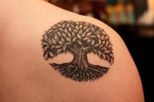 фото тату древо жизни от 09.01.2018 №112 - tattoo tree of life - tattoo-photo.ru