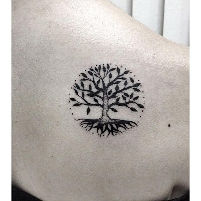 фото тату древо жизни от 09.01.2018 №138 - tattoo tree of life -tattoo-photo.ru - tattoo-photo.ru