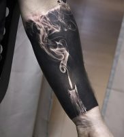 фото тату лес от 14.01.2018 №011 — forest tattoo — tattoo-photo.ru