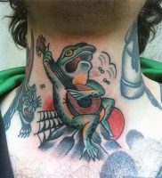 фото тату лягушка от 08.01.2018 №123 — tattoo frog — tattoo-photo.ru