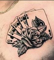 фото тату масть карт пики от 19.02.2018 №001 — tattoo suit cards peaks — tattoo-photo.ru