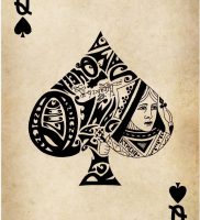 фото тату масть карт пики от 19.02.2018 №010 — tattoo suit cards peaks — tattoo-photo.ru
