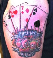 фото тату масть карт пики от 19.02.2018 №076 — tattoo suit cards peaks — tattoo-photo.ru