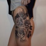 фото тату на ягодицах от 13.03.2018 №068 - tattoos on the buttocks - tattoo-photo.ru