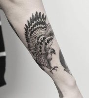 фото тату ястреб от 27.01.2018 №001 — tattoo hawk — tattoo-photo.ru