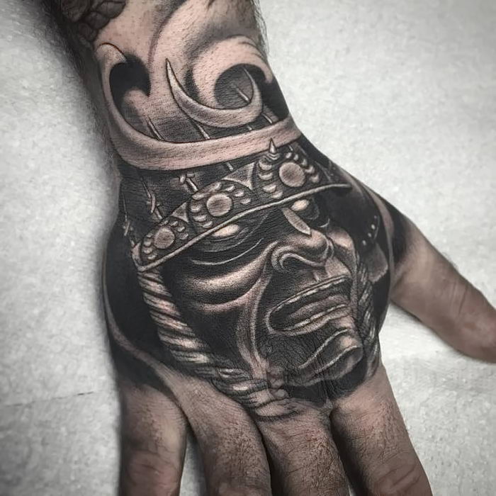 фото тату Самурай от 20.02.2018 №108 tattoo samurai tattoophoto.ru