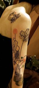 фото Абстрактные тату от 16.01.2018 №002 - Abstract tattoos - tattoo-photo.ru