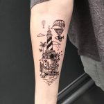 фото Абстрактные тату от 16.01.2018 №011 - Abstract tattoos - tattoo-photo.ru